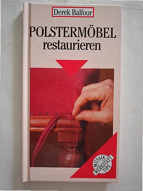 Polstermöbel restaurieren Mosaik Werkstatt Tips Derek Balfour