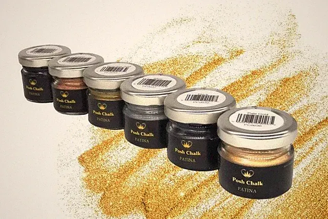 Posh Chalk Patinas Guilding Wax verschiedene Farben