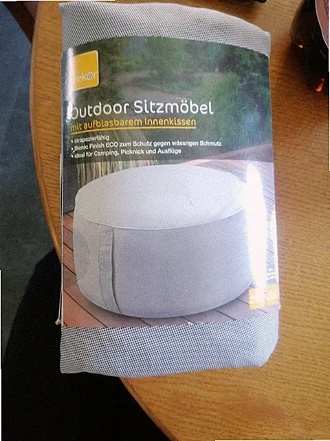 Pouf Sitzpouf 54cm Indoor & Outdoor Sitzhocker Sitzsack