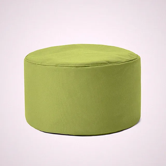 Pouf Sitzpouf rund 25 x 45 cm Sitzkissen Sitzpuff Fußhocker Hocker Sitzhocker