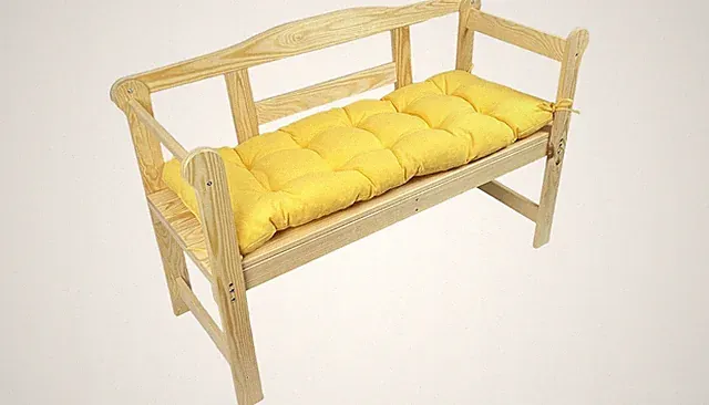 Premium Sitzkissen 40x40–200x40 dick 8 cm Bankauflage Sitzpolster Gartenbank