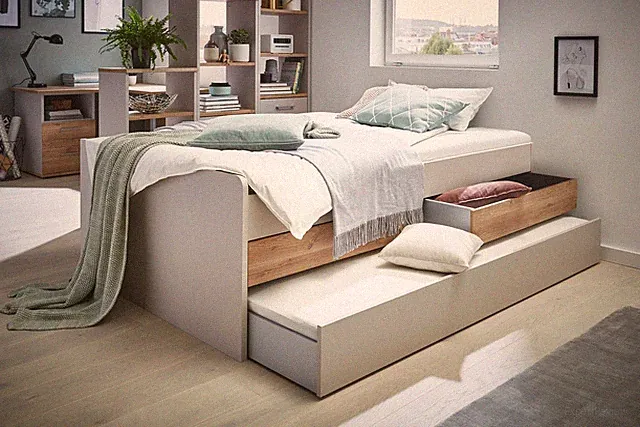 priess Jugendbett New York LF 120x200 cm bunt