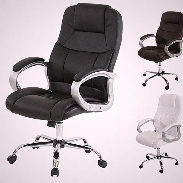 Profi-Bürostuhl Boston XXL Chefsessel US-Version, 150kg belastbar, Kunstleder