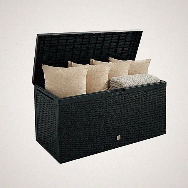 Prosperplast Auflagenbox Kunststoff Kissenbox 290L Gerätetruhe Gartentruhe BWare
