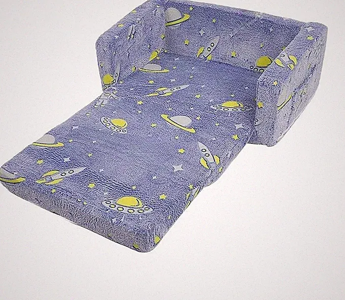 PUFA-SOFA FÜR KINDER AUSKLAPPBARE MATRATZE FÜR DAS ZIMMER LEICHT 93 x 40 cm