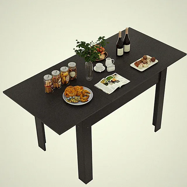 Puluomis Esstisch Ausziehbar 105-150cm Esszimmertisch Küchentisch für 6 Personen