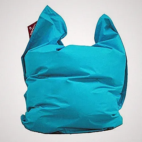 QSack Outdoor Sitzsack XXL, Toxproof Mikroperlen, schadstoffgeprüft, 140x180 cm