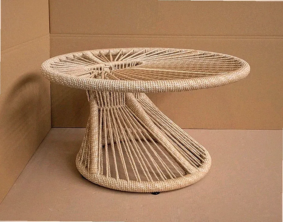 RAY Couchtischgestell ohne Platte Polypropylen Seil beige Jan Kurtz