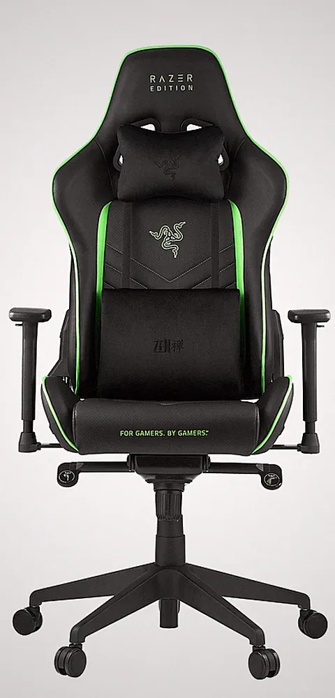 RAZER Gaming Chair Tarok Pro Schreibtischstuhl Sessel Schwarz Grün