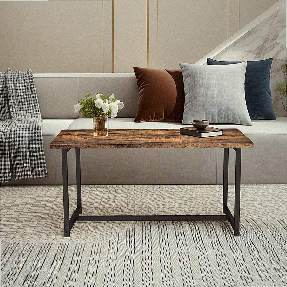 Rechteckiger Couchtisch für das Sofa – Beistelltisch 90 x 45 x 42 cm