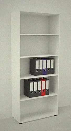 Regal Basis 5 Ordnerhöhen Breite 80 cm Aktenregal Büroregal Büromöbel