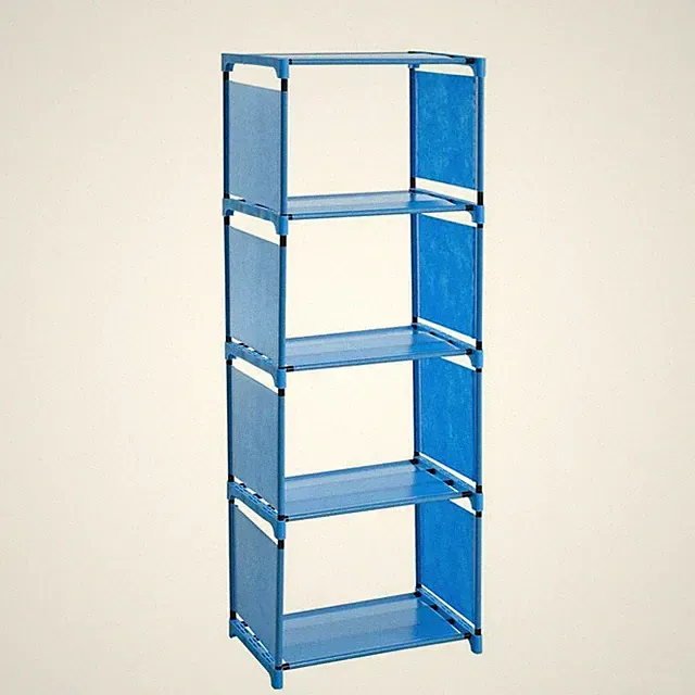 Regal Bücherregal Schrank Bücherschrank Standregal Wandregal Stoffregal 4 Fächer