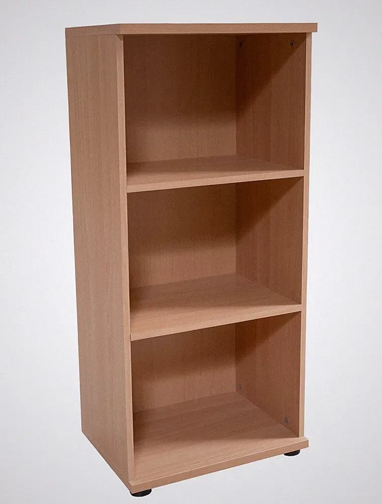 Regal Holz Aktenregal Wohnzimmer Regal Siro 3 Fächer Buche Type 40 51x122x37cm