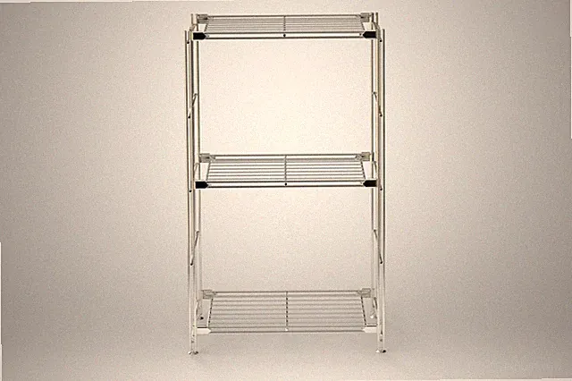 Regal Metall 25 cm tief 80 cm hoch mit 3 Gitterböden BIII verschiedene Breiten
