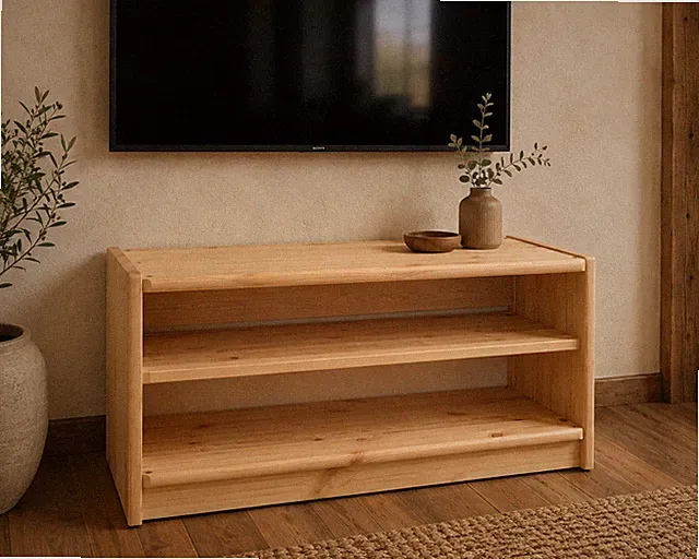 Regal Regalsystem Bücherregal Massivholz Kiefer natur flexibel & erweiterbar