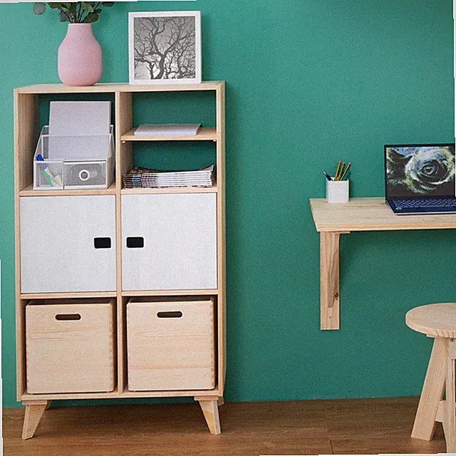 Regal-Set "Allrounder" Würfelregal aus Massivholz