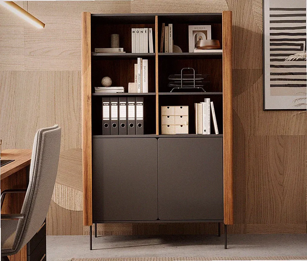 Regal Wrap KR105 Bücherregal push to open Wandregal Wohnzimmer PR M24