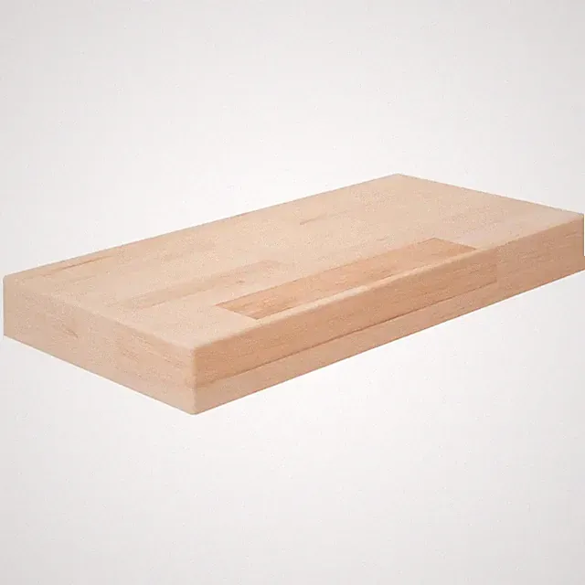 Regalboden Massivholz Eiche 40x20x4 cm unbehandelt Holzbrett Ersatzteil