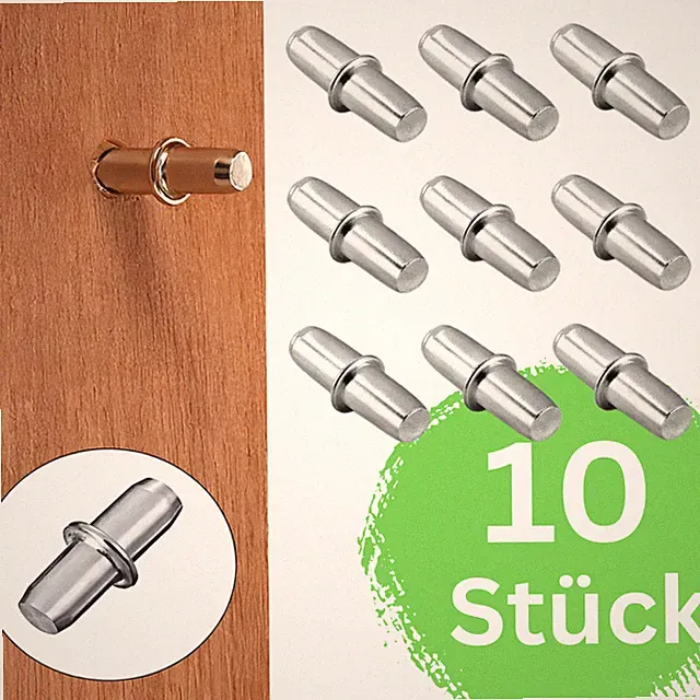 Regalboden Träger Stifte 5x16 Regalstützen Schrank Regalbodenträger Einlegeboden