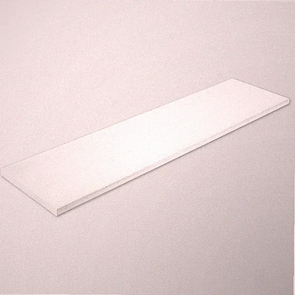 Regalboden weiß 100 x 20 x 1,6 cm Melaminbeschichtet Regalböden