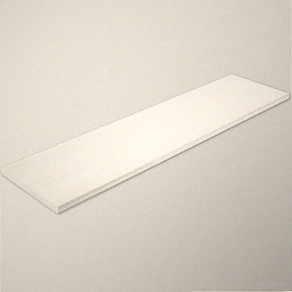 Regalboden weiß 100 x 20 x 1,6 cm Melaminbeschichtet Regalböden