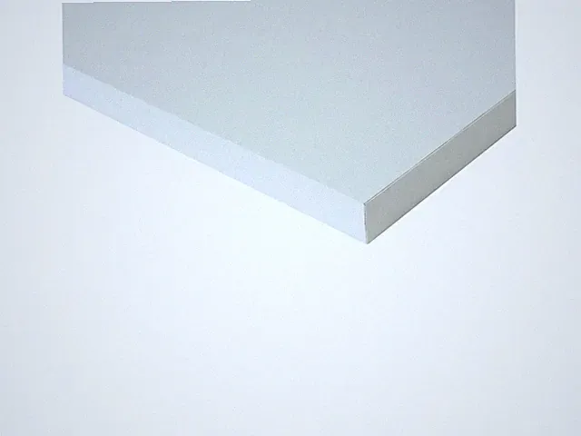 Regalbrett Weiß 120 cm x 60 cm x 1,6 cm