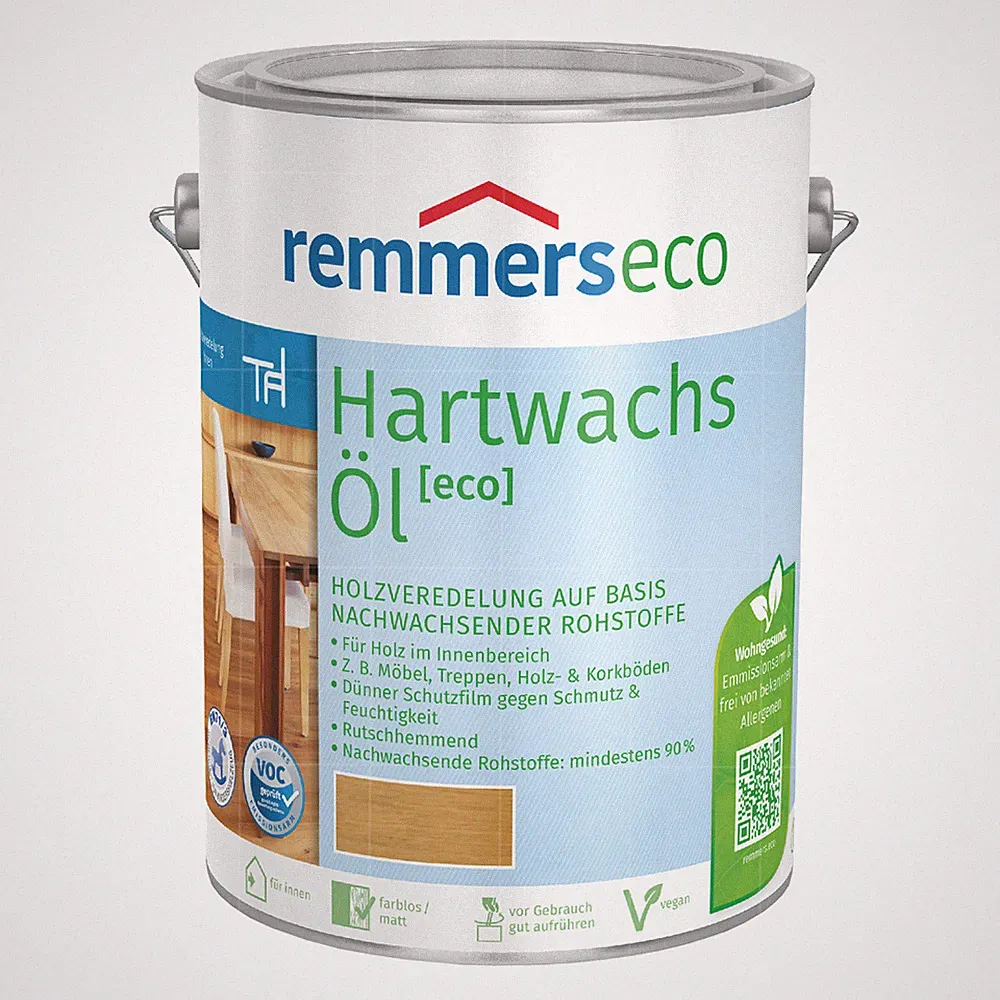 Remmers ECO Hartwachs-Öl 750ml Bodenöl Möbelöl Hartwachsöl Holzöl FARBWAHL