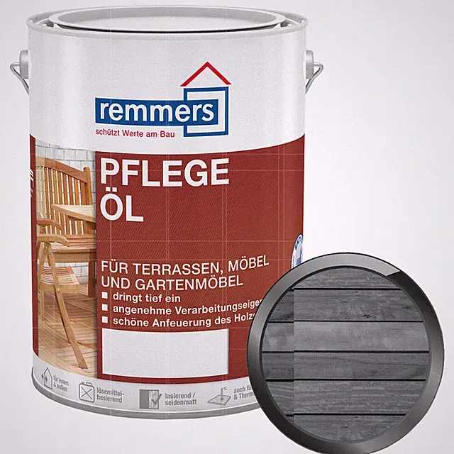 REMMERS Pflege Öl Pflege-Öl Terrassen-Öl Garten-Möbel-Öl Holz-Öl 5L FARBWAHL