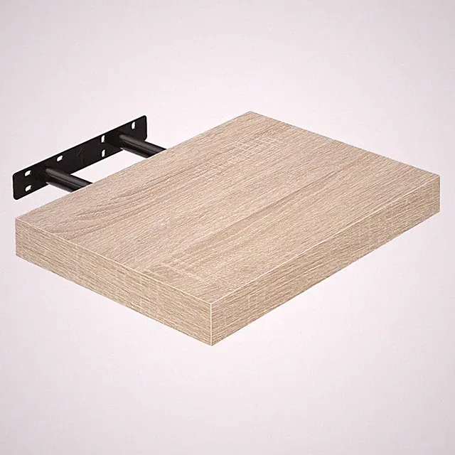 RENEW Wandboard Wandregal Buchregal Hängeregal CD DVD aus Holz Regal 25x23x3,8cm