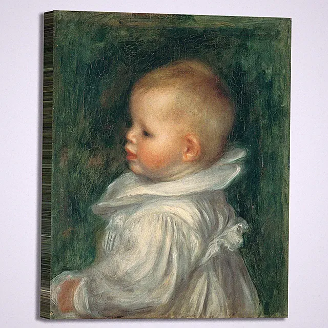 Renoir Portrait Claude Design Bild Druck Leinwand Gemälde Rahmen Wohnkultur
