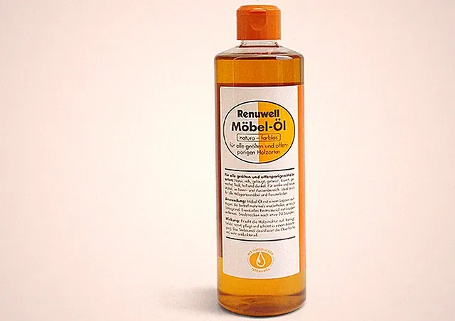 RENUWELL Möbel-Öl naturlich farblos 500ml Schutz Teebaumöl Massivmöbel-Pflege