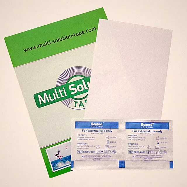 Reparaturband-Tape 14 x 7,6cm - Flicken, PVC, Vinyl, Gummi, Planen, Zelte, Segel
