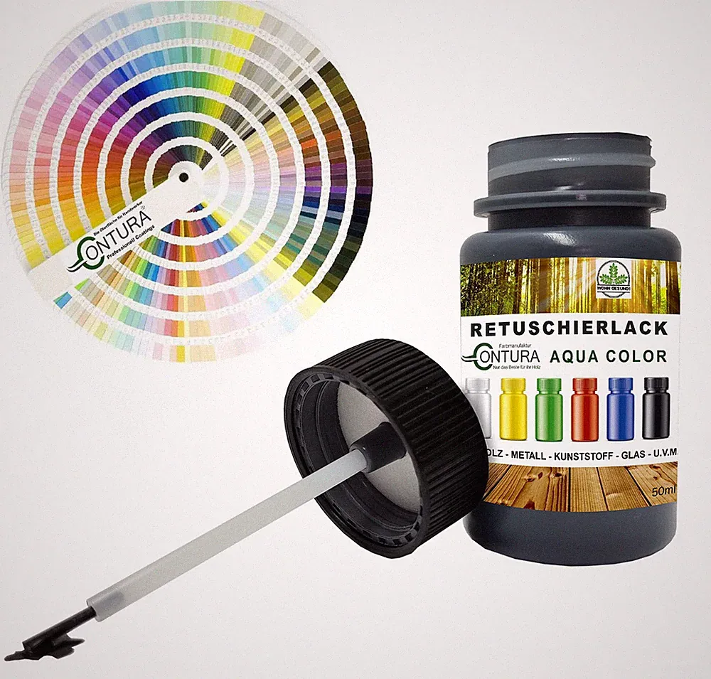 Reparaturlack Lackstift RAL Glänzend Lack Retuschierlack Farbe Holz Metall Möbel