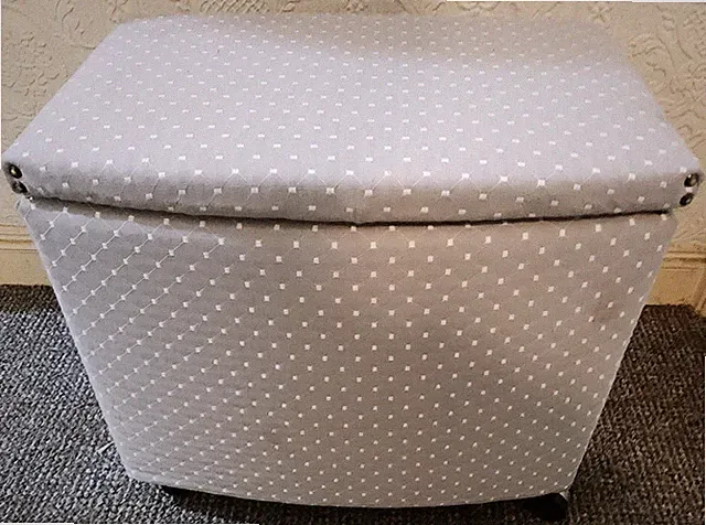 Retro Vintage 70’s Poufee Fußhocker Ottomane