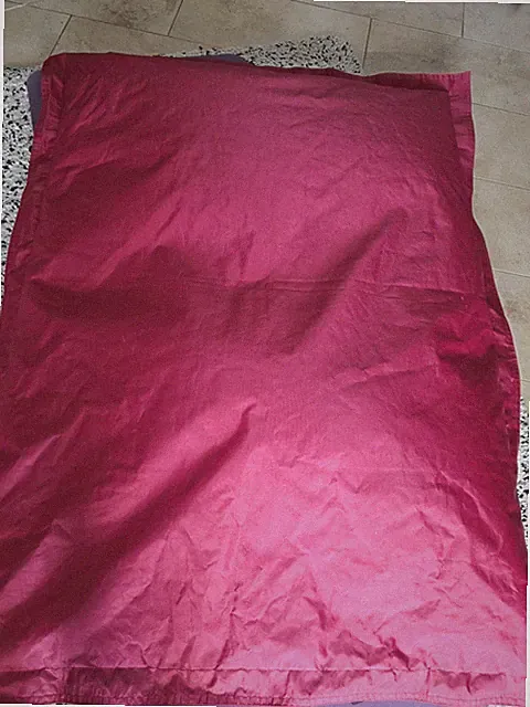roomax SITZKISSEN 115x155 cm Rot, gebraucht, minimale Gebrauchsspuren