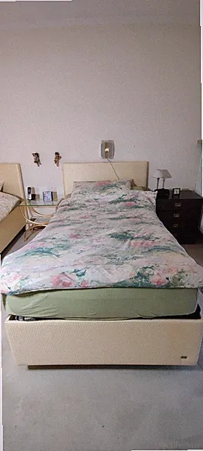 Ruf Schlafzimmerbetten 2 x 100x200 CM LRFV 220754 R488607 In Cremefarbe