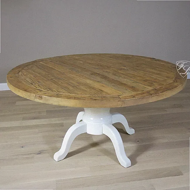 RUND ESSZIMMERTISCH ESSTISCH MAISON SHABBY CHIC ANTIK VINTAGE IMPRESSIONEN MÖBEL