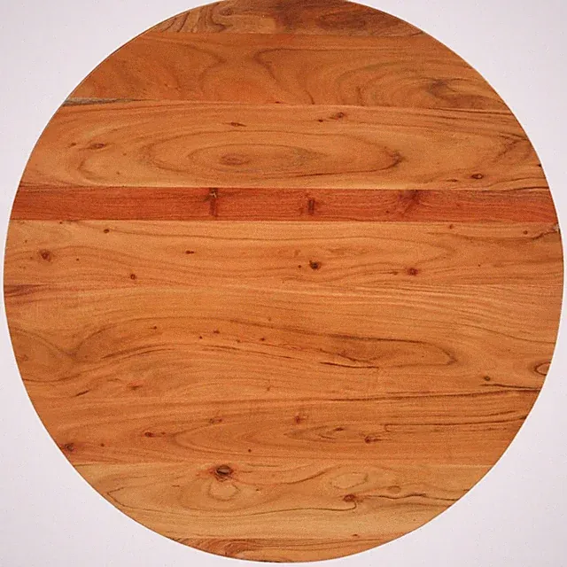 Rund Tischplatte Ø40-90cm Holztischplatte Platte Ersatz Bodenplatte für Tisch