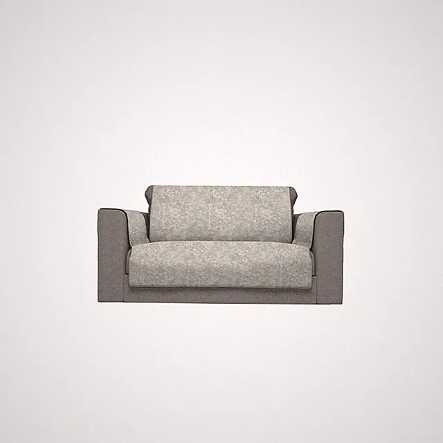 rutschfeste Sofabezug Glamour aus Polyester, Beige, 2 Plätze