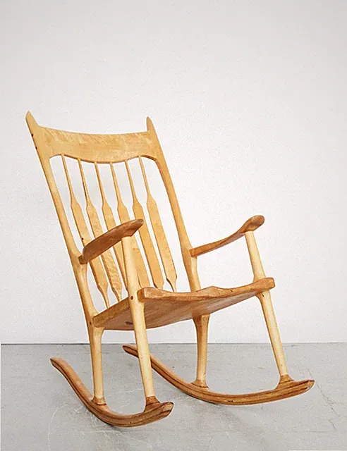 Sam Maloof inspired Rocking Chair