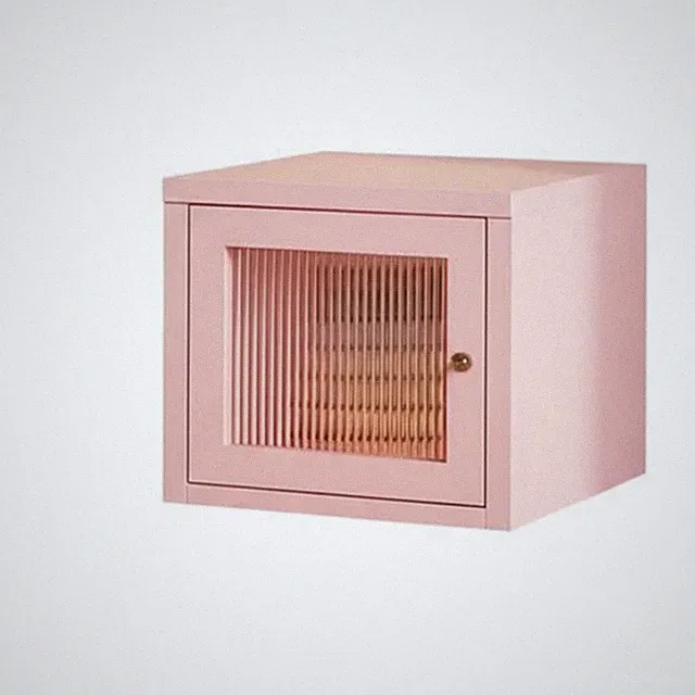 Sammlerbox Stapelbar Staubfreie Vitrine mit Glaseinsatz für Büro