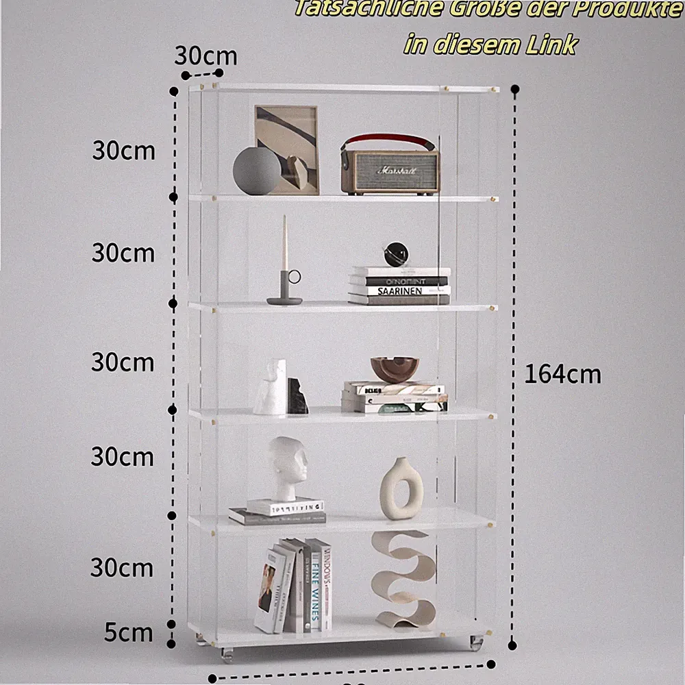 Sammlervitrine Glasvitrine Standvitrine mit Rag Vitrine für Sammlung DE