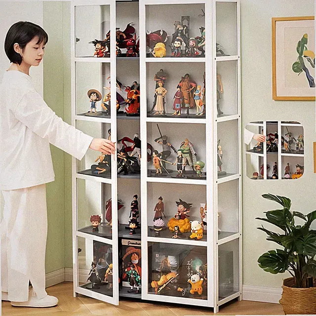 Sammlervitrine Vitrine Vitrinenschrank Acryl Vitrine 5-Lagen für Sammlung sale