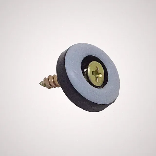 SBS® Teflongleiter zum Schrauben Ø 19mm / 20 Stk. inkl. Schraube Möbelgleiter