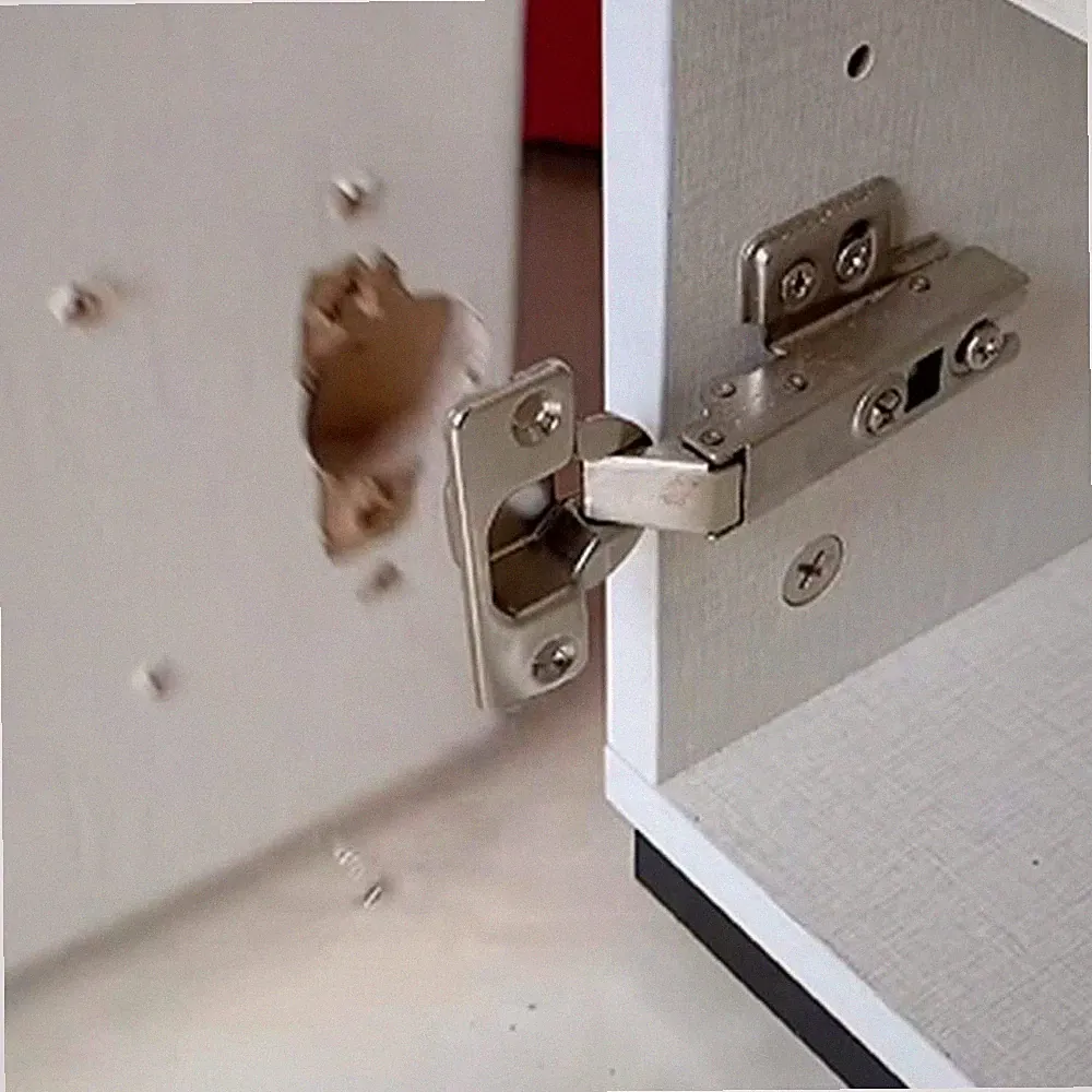 Scharnier Reparaturplatte Möbel Schrank Reparatur Blech Edelstahl