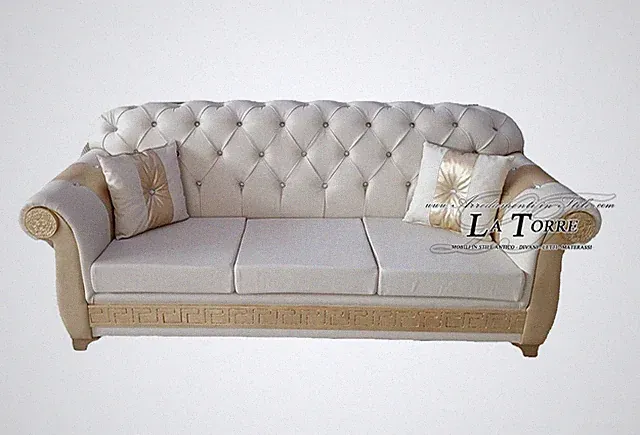 Schlafsofa 3 Setzt Bettgestell Und Matratze Chesterfield Modern Kunstleder Oder