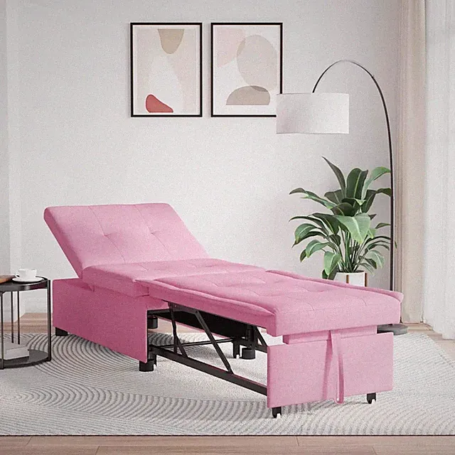 Schlafsofa Ausziehbar 50cm Stoff Moderner Wandelbare Möbel Liege-Möbel vidaXL