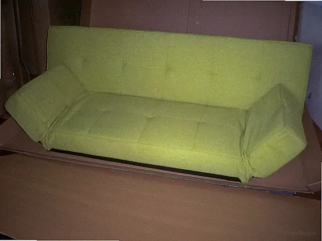 Schlafsofa New York, mit Schlaffunktion Grün Breite 180 cm
