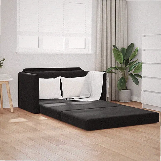Schlafsofa Samt Moderner Wohnzimmer Möbel Umwandelbares Sofa Sitzmöbel vidaXL