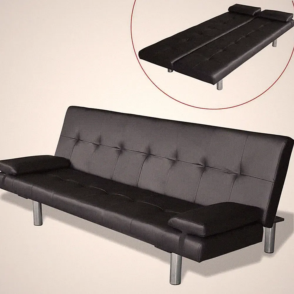 Schlafsofa Sofa 2 Sitzer 2er Klein Zweisitzer 2-Sitzer Couch mit Schlaffunktion